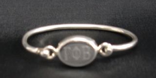 Oval Silver Bracelet
